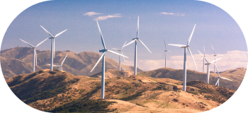 Aerogeneradores en montaña