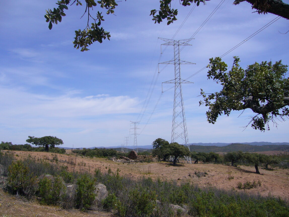     Interconnection with Portugal. L/Balboa-Alqueva, first circuit 