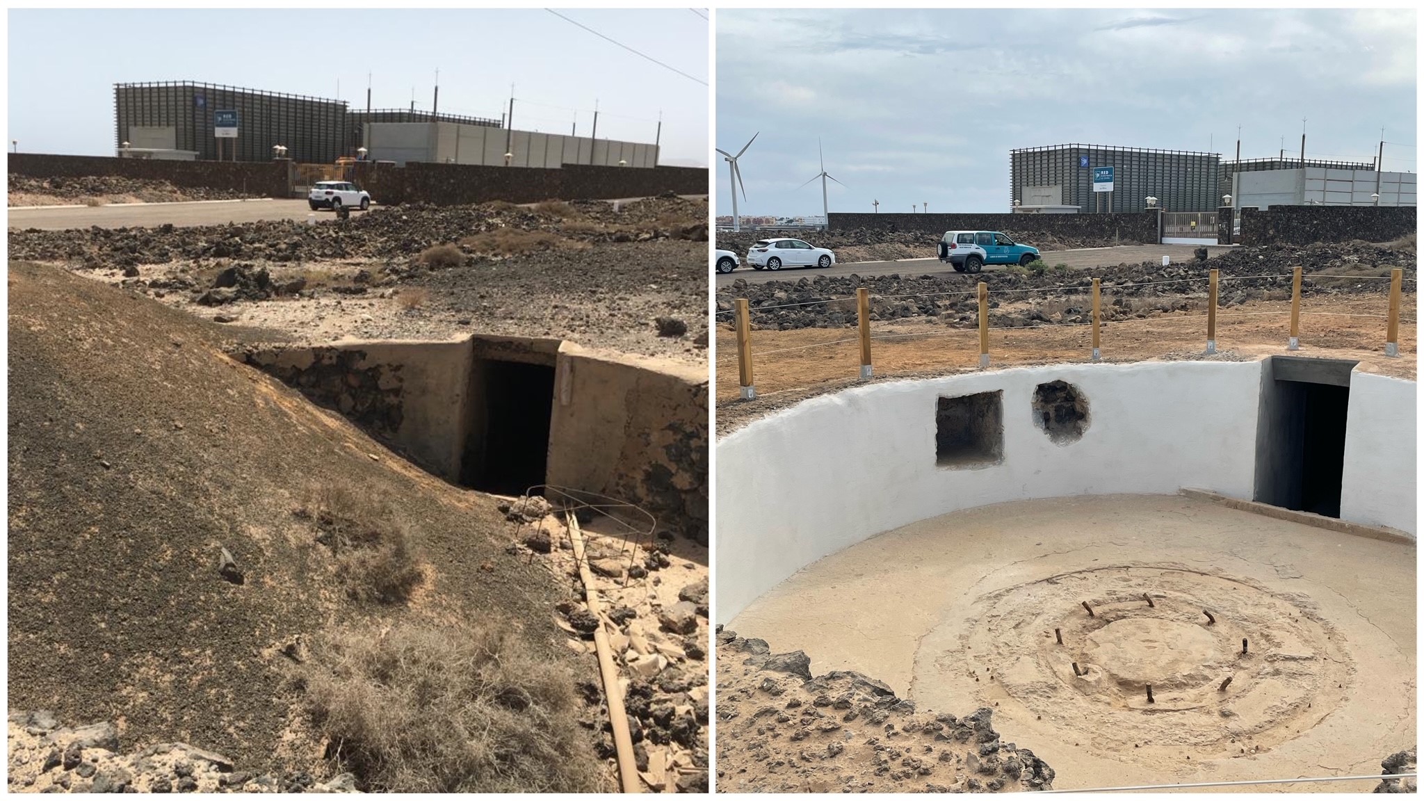 Fortificaciones en CASAMATAS (Fuerteventura)