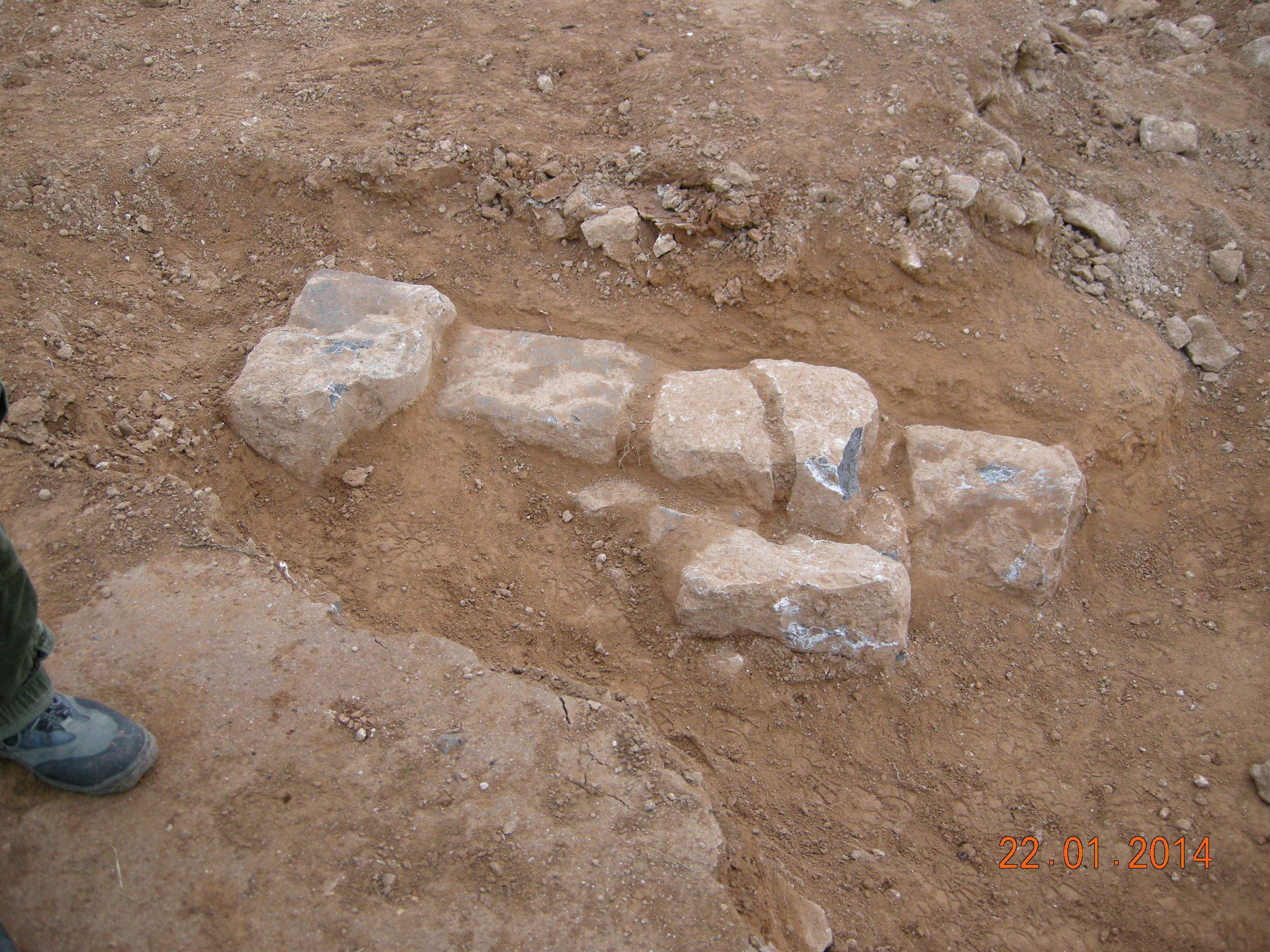 Yacimientos arqueológicos en Can Malat (Ibiza)