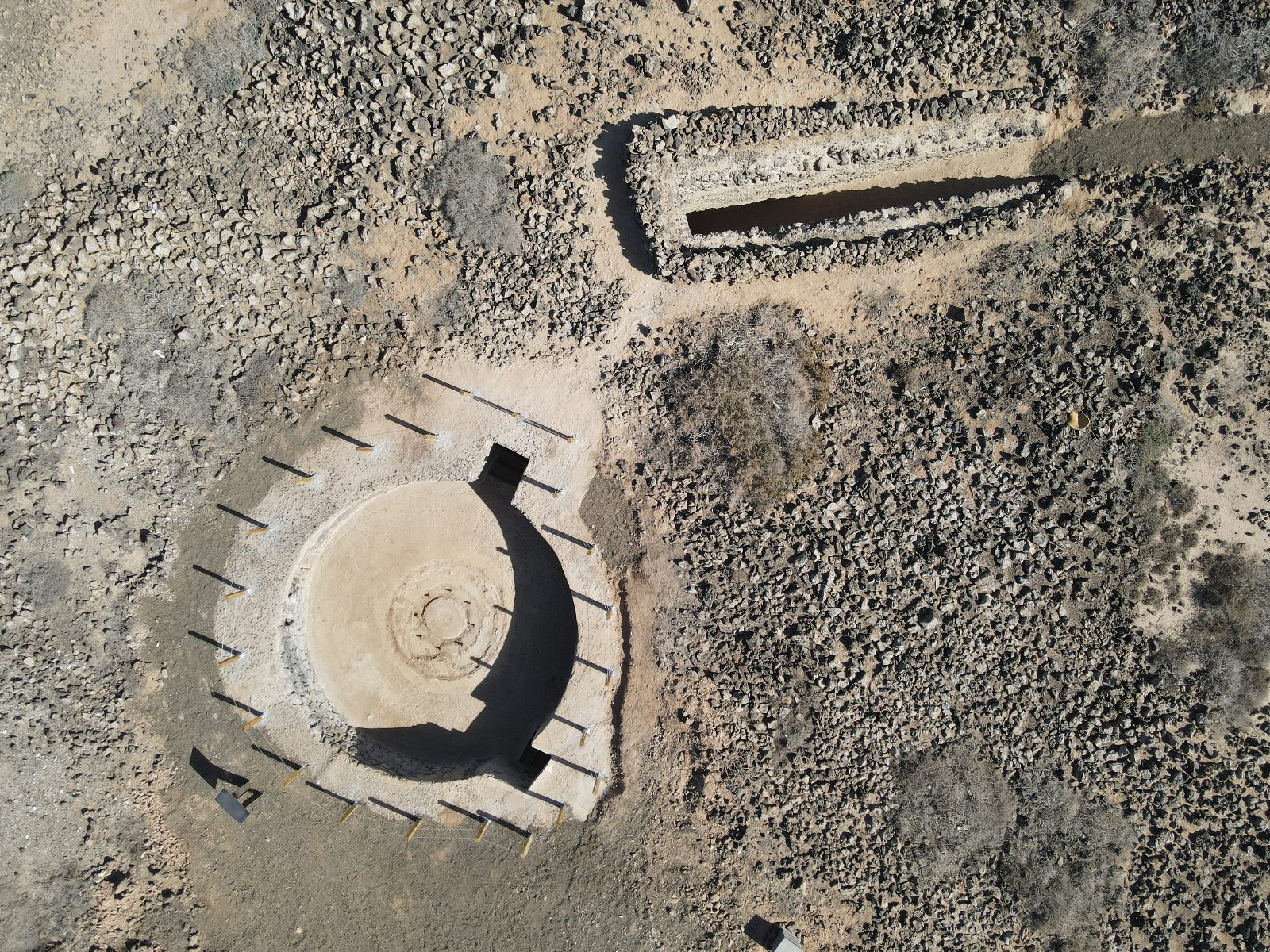 Fortificaciones en CASAMATAS (Fuerteventura)