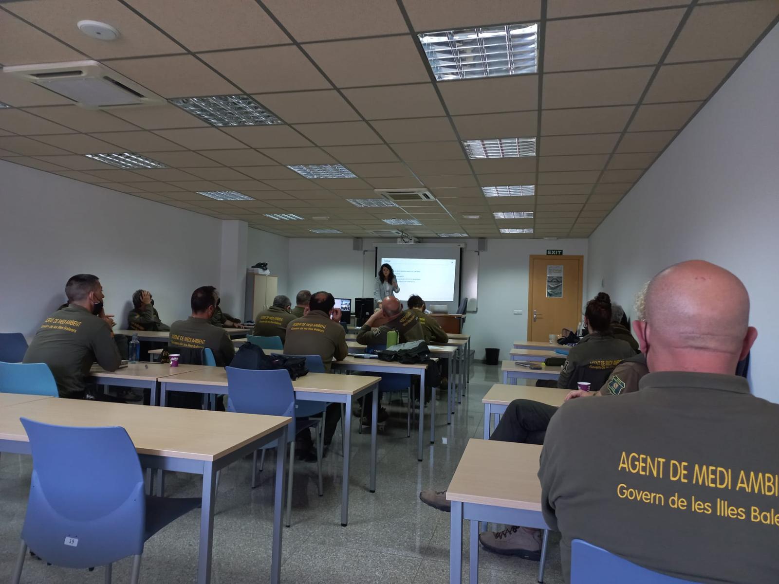 Formación a Agentes de Medio Ambiente de la Comunidad de Madrid y de Baleares 