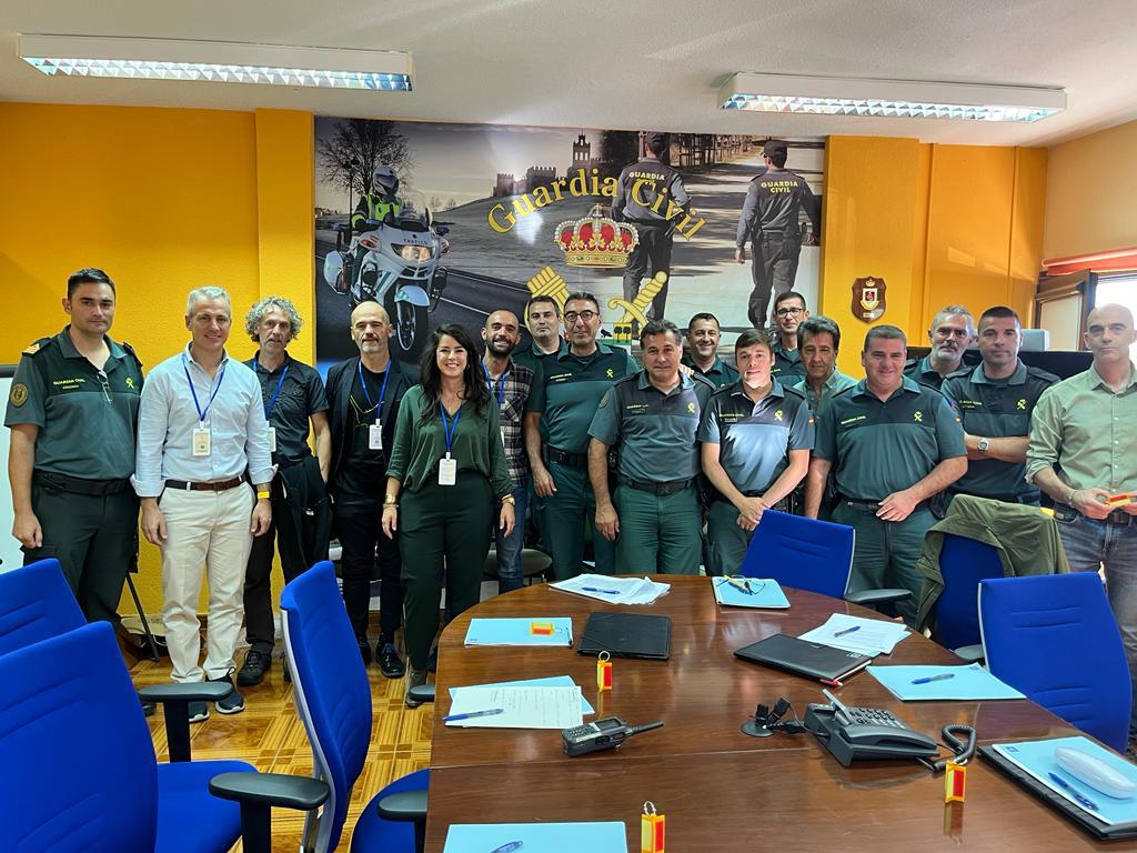 Formación al SEPRONA de la Guardia Civil en Ávila 