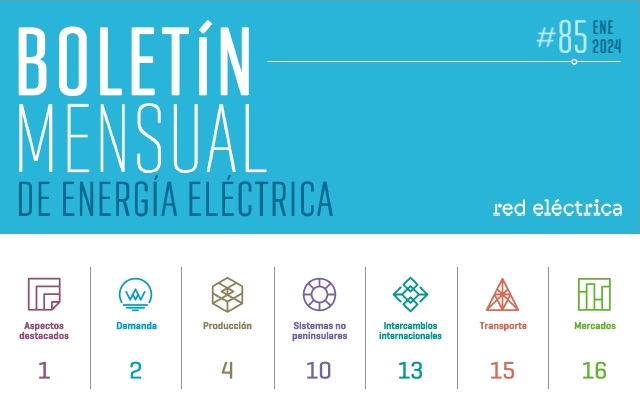 Boletín mensual. Enero 2024