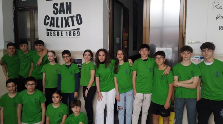Pupils from San Calixto, Plasencia (Cáceres),  winners at Extremadura final of Entreredes