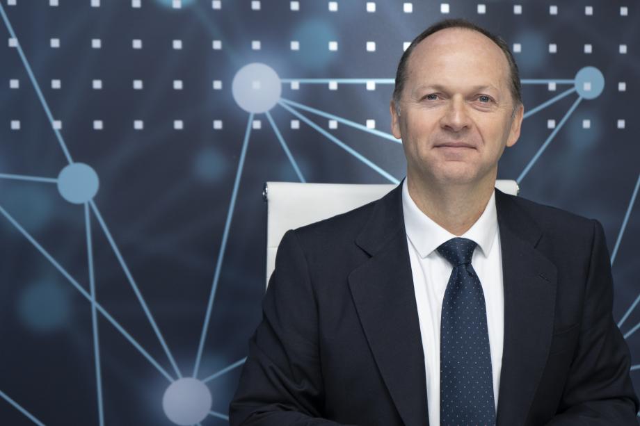 Roberto García Merino, the Chief Executive Officer, during the Company's General Shareholders’ Meeting. Roberto García Merino, consejero delegado, en un momento del evento.
