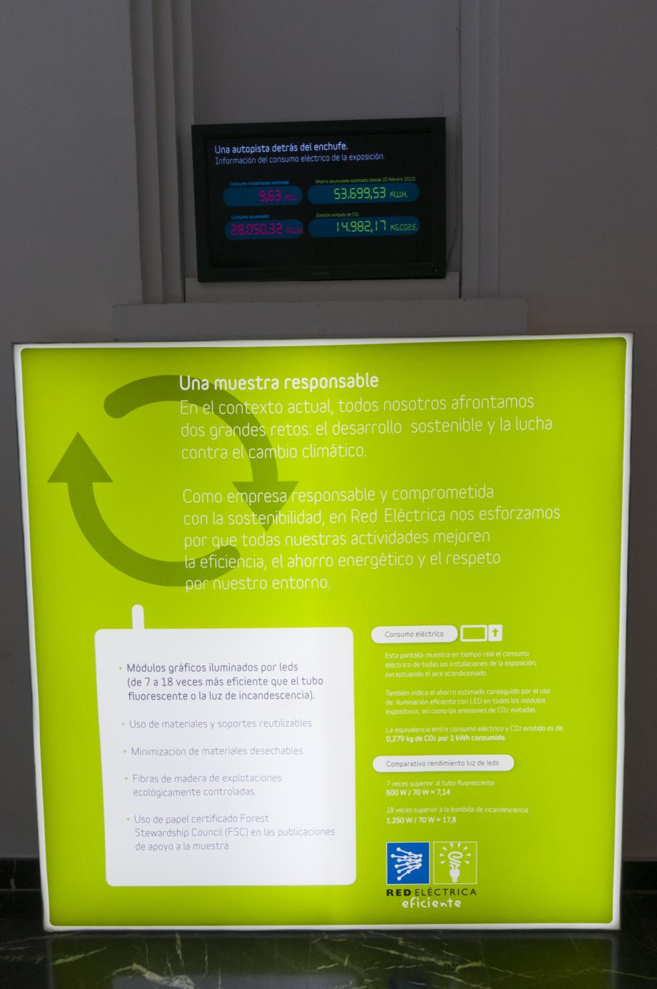Stay connected: A socially responsible exhibition.
